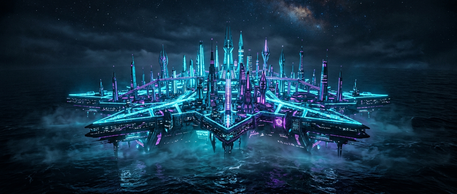 Atlantis City-ship on Lantea